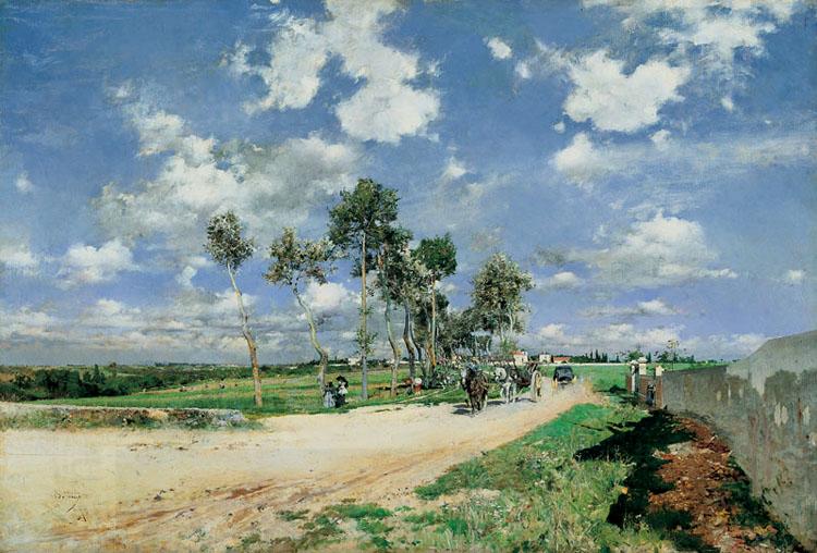 Giovanni Boldini Highway of Combes-la-Ville (nn02) China oil painting art